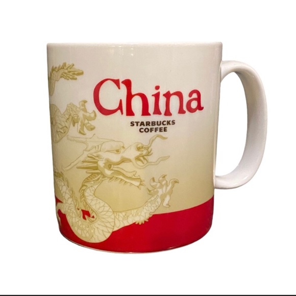 Starbucks Collector Series 16 oz CHINA Coffee Mug - Picture 2 of 5
